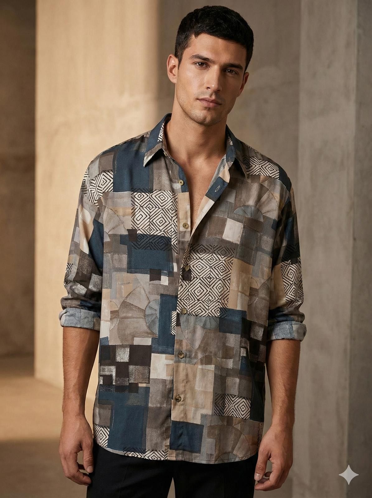 Other Pre-owned Arkitekt Men’s Shirt Size M Retro Size US M / EU 48-50 / 2 - 1 Thumbnail