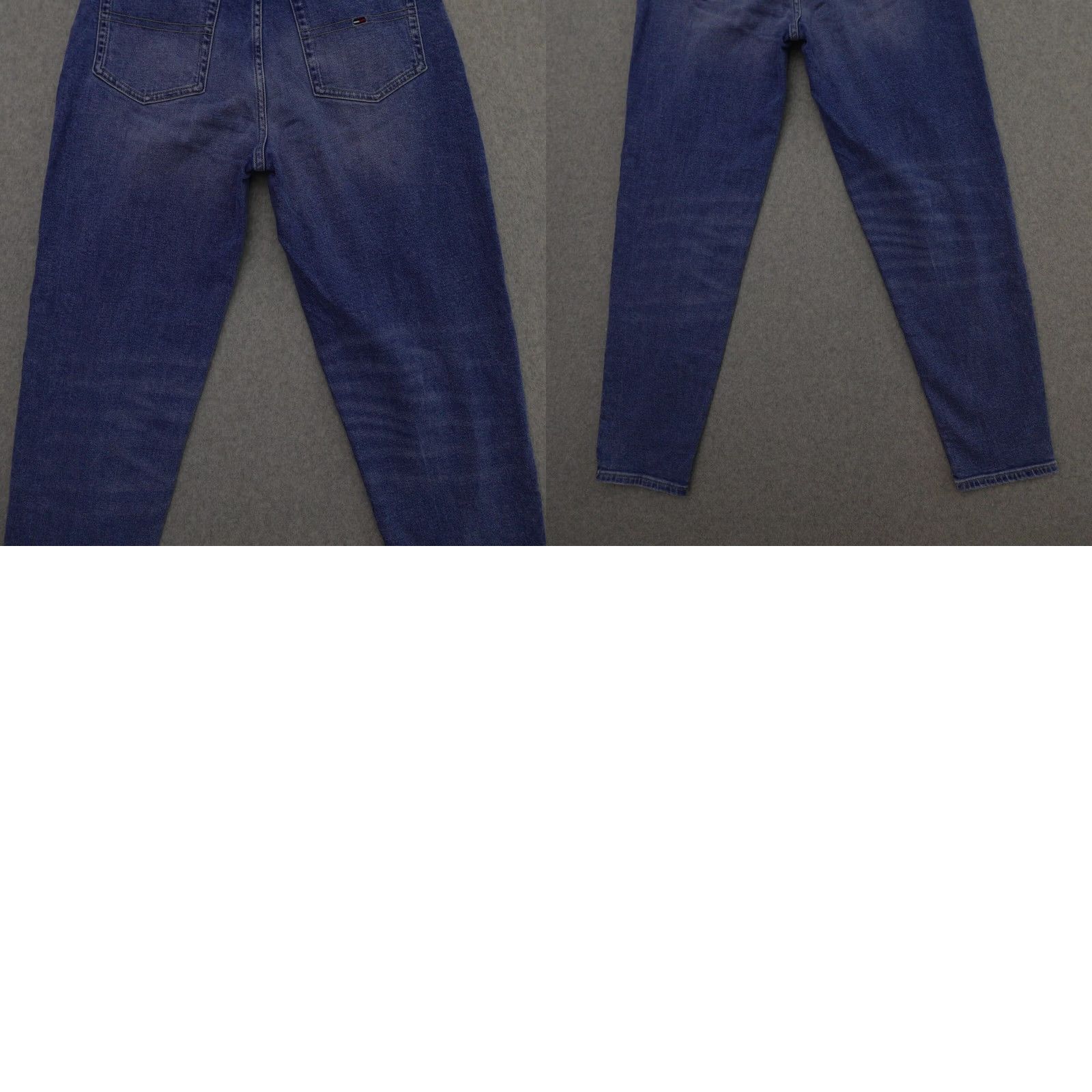 Tommy Hilfiger TOMMY HILFIGER Jeans Womens 25 (25X27) High Rise Tapered Blue Jeans Size 42" / US 20 - 10 Thumbnail