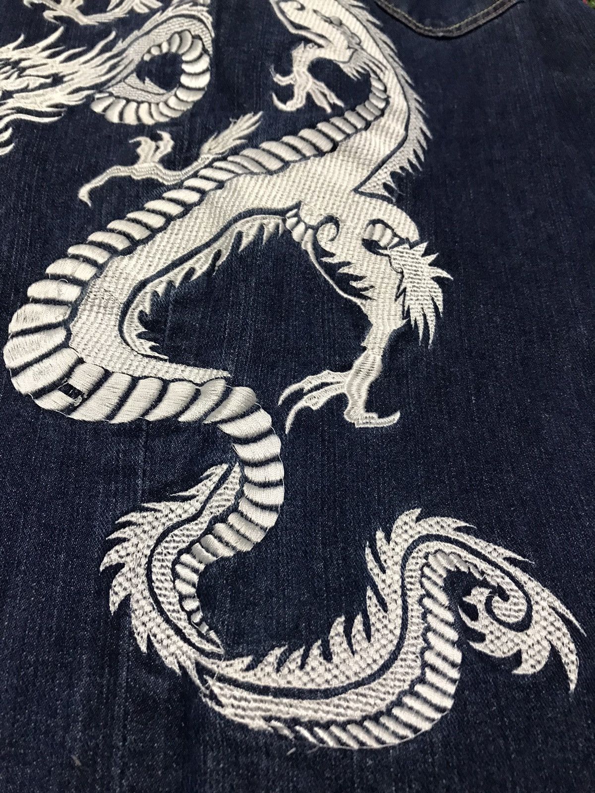 Dogtown VERY RARE🔥 Dogtown Black Dragon Embroidery Baggy Jeans Size US 32 / EU 48 - 9 Thumbnail