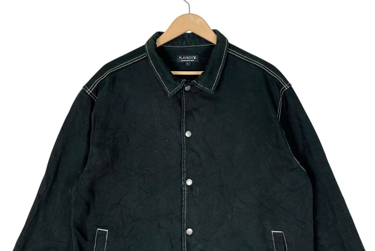 Japanese Brand × Playboy Playboy Bunny Snap Button Denim Jacket Size US L / EU 52-54 / 3 - 3 Thumbnail