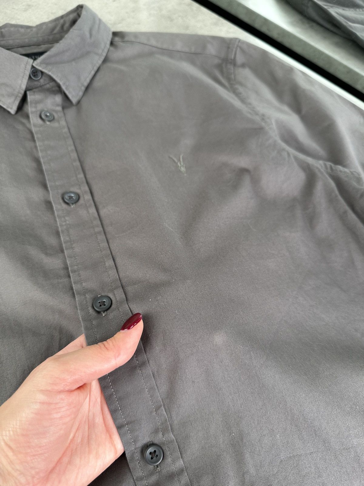 Allsaints Allsaints Shirt Short Sleeve Size US M / EU 48-50 / 2 - 8 Thumbnail
