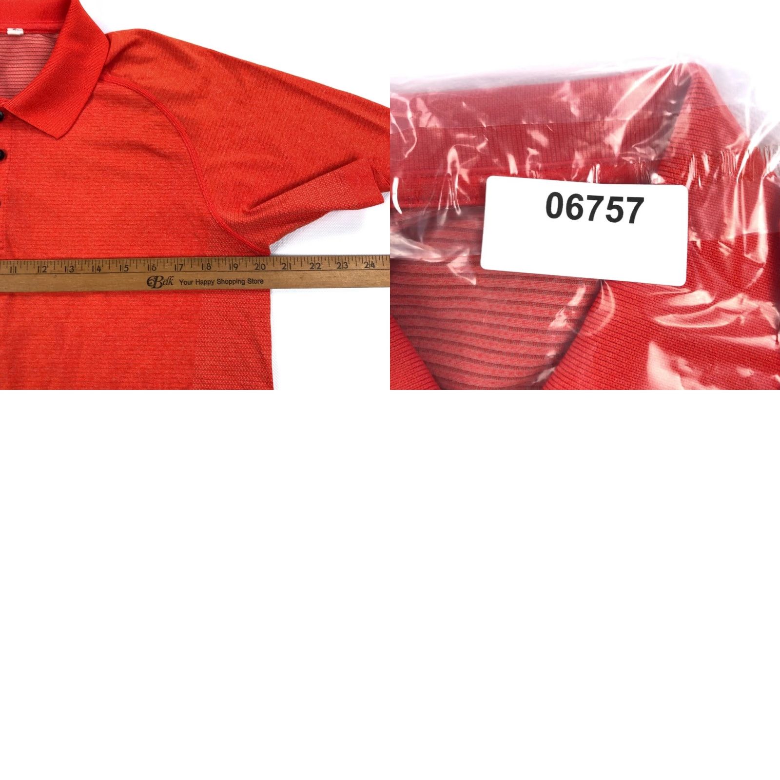 Lululemon Lululemon Metal Vent Tech Polo Shirt Men L Orange Athletic Breathable Moisture Wicking Raglan Sleeve Golf Gym Running Short Sleeve Polo 90s? Size US L / EU 52-54 / 3 - 8 Thumbnail