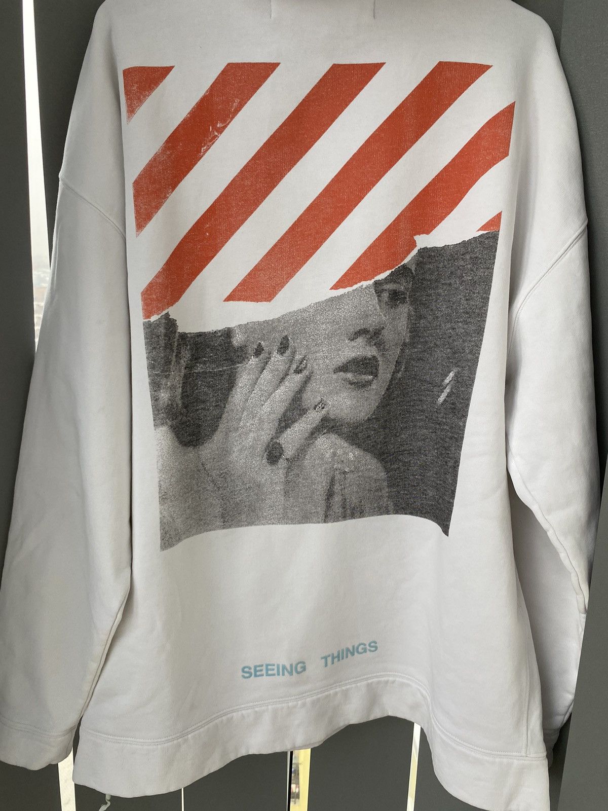 Off-White Off White Marilyn Monroe Logo Hoodie Size US M / EU 48-50 / 2 - 7 Thumbnail