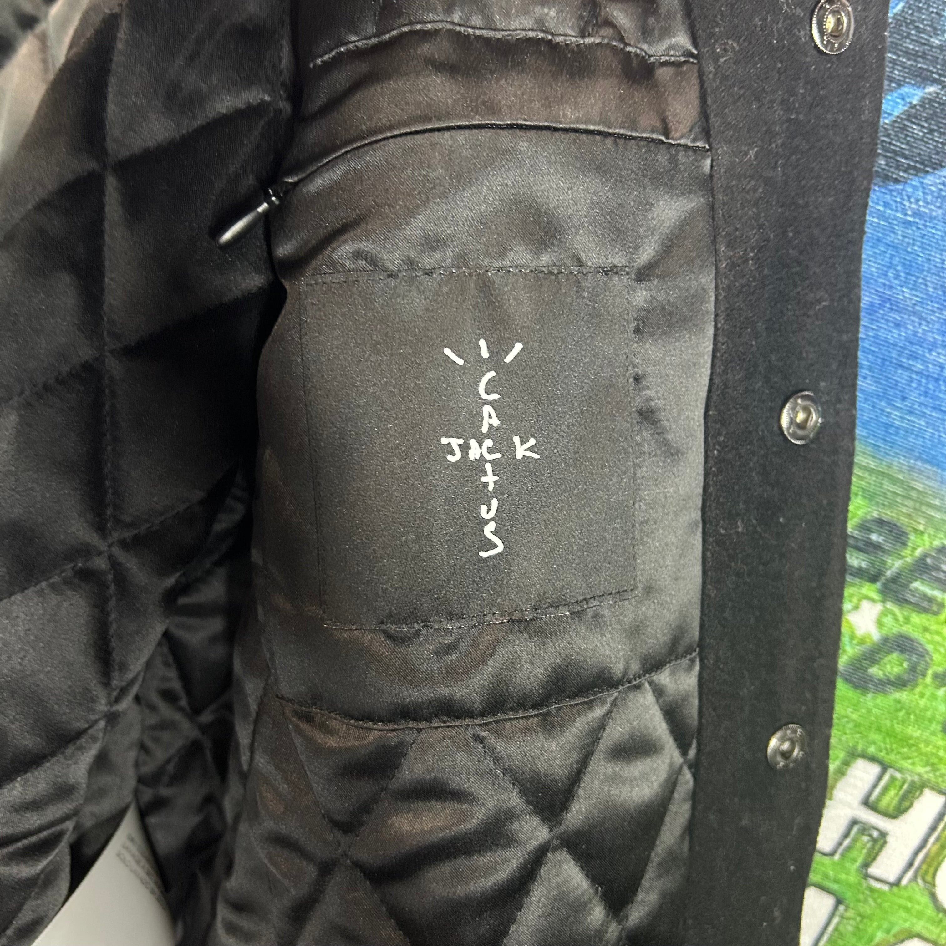 Travis Scott Travis Scott Cactus Jack Fragment Varsity Jacket Size Medium Size US M / EU 48-50 / 2 - 5 Thumbnail
