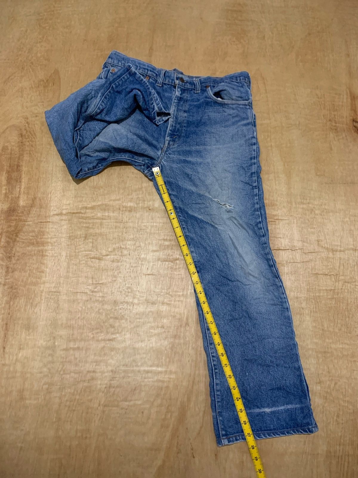 Japanese Brand × Levi's × Vintage Vintage Levi's top Button 16 Denim jeans Size US 34 / EU 50 - 11 Thumbnail