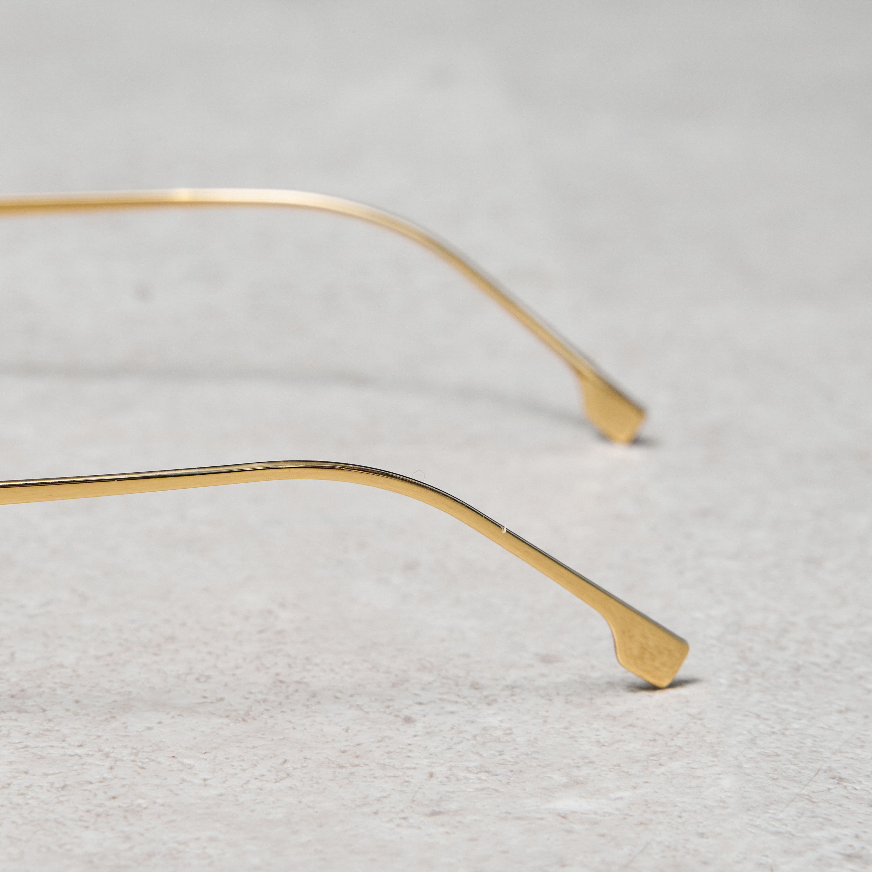 Fendi FENDI FE4075US 30A Sunglasses GOLD Size ONE SIZE - 6 Thumbnail