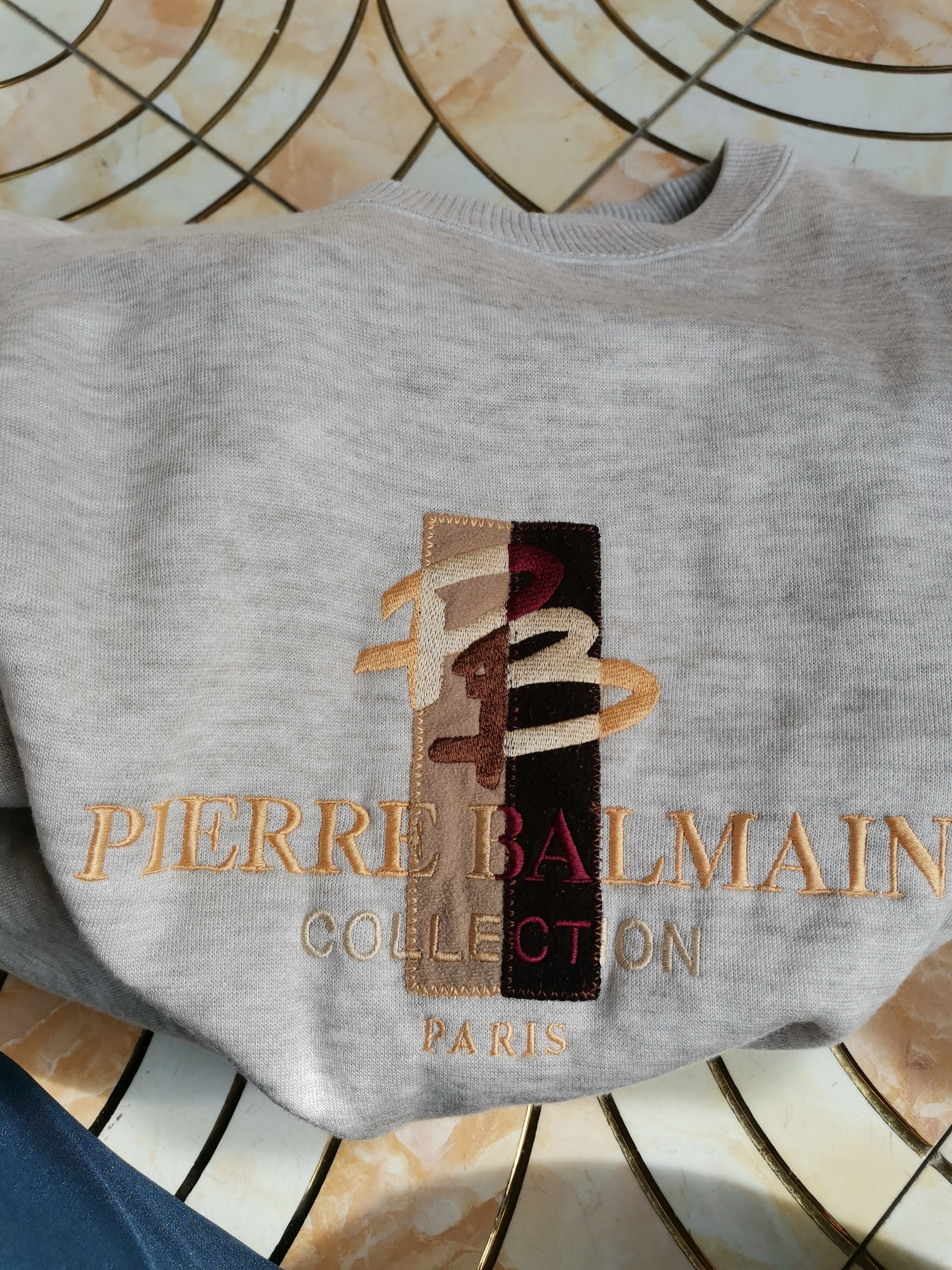 Pierre Balmain Piere Balmain Crewneck Size US XL / EU 56 / 4 - 4 Thumbnail