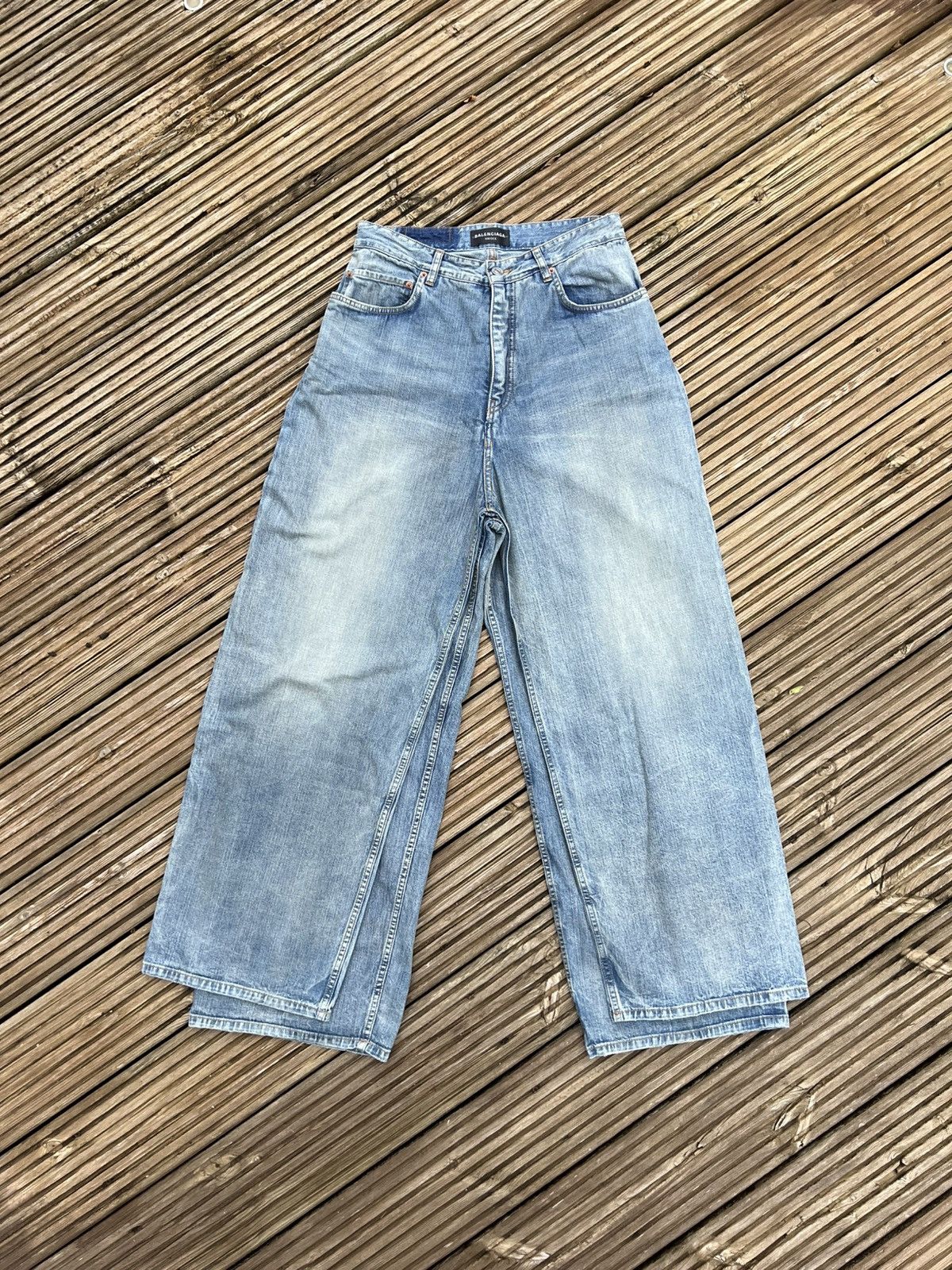 Balenciaga Balenciaga Double Front Jeans Size US 30 / EU 46 - 2 Thumbnail