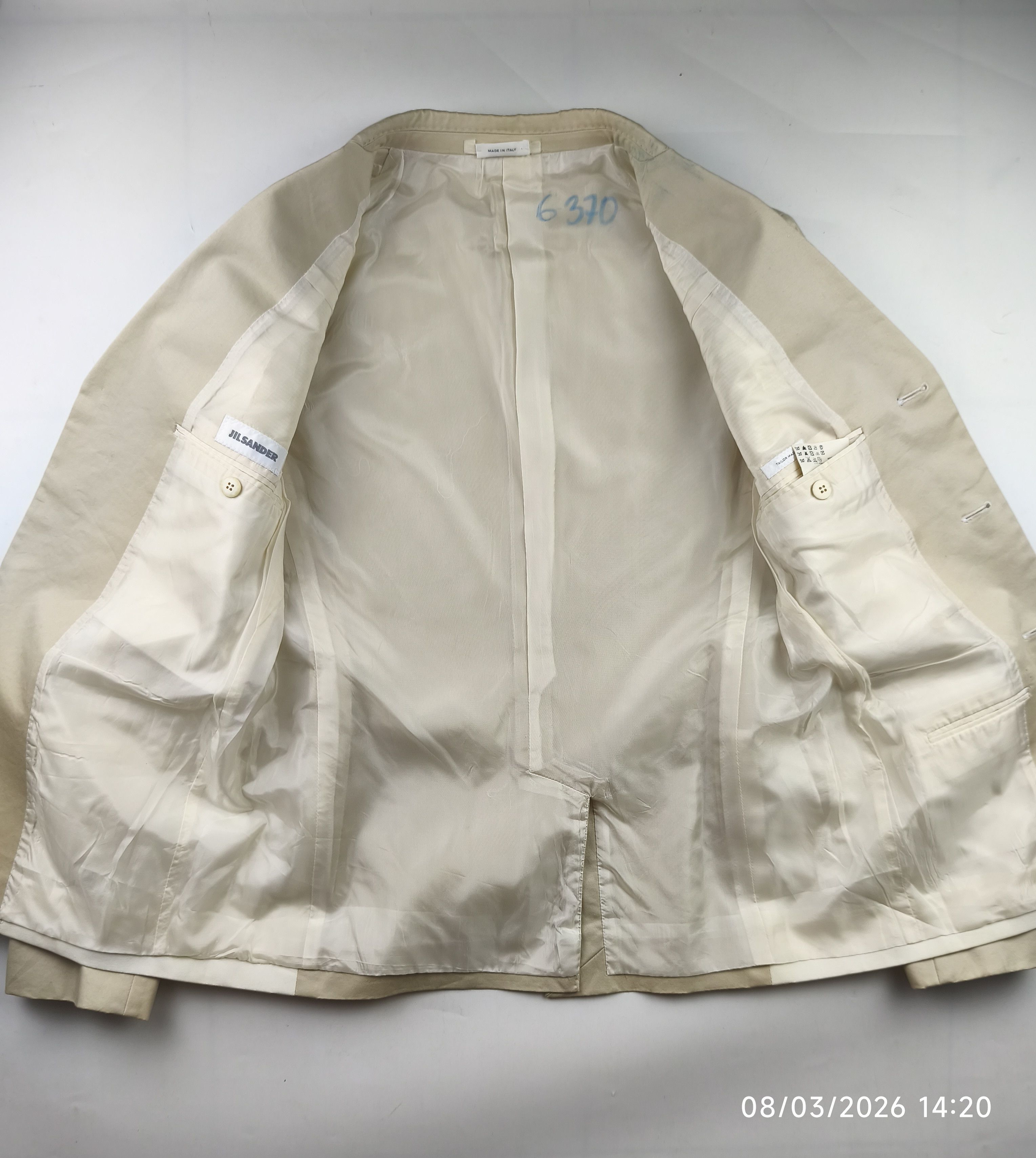 Jil Sander Jil sander S/S 13 blazer jacket tailor made Size US S / EU 44-46 / 1 - 4 Thumbnail