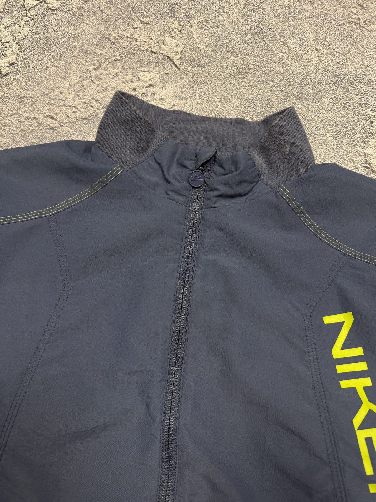 Nike × Vintage 00s Vintage Nike Air Nylon Light Jacket Swoosh Logo Rare Size US M / EU 48-50 / 2 - 4 Thumbnail