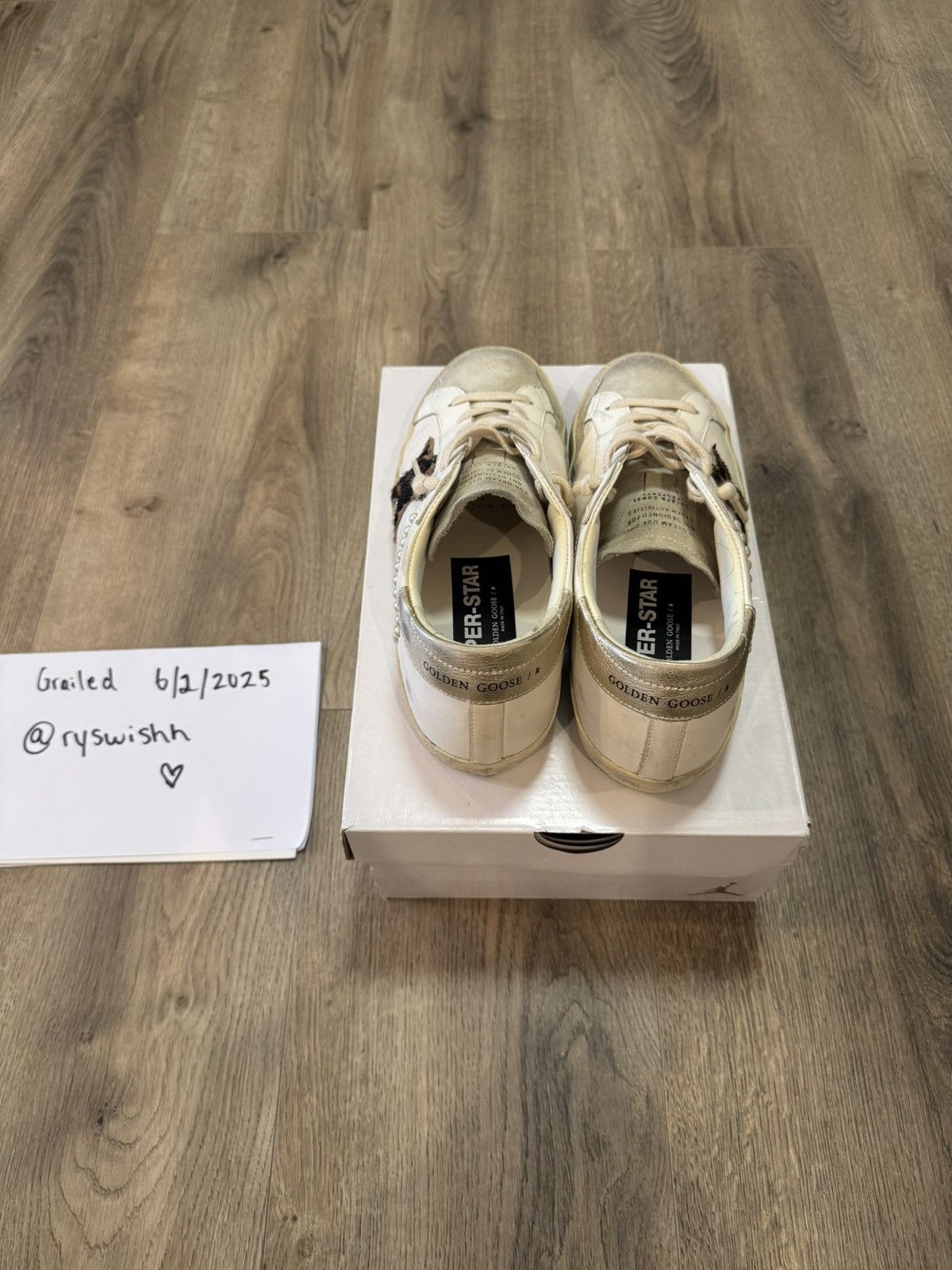 Golden Goose Golden Goose Lowtop Sneaker Size US 8 / IT 38 - 4 Thumbnail