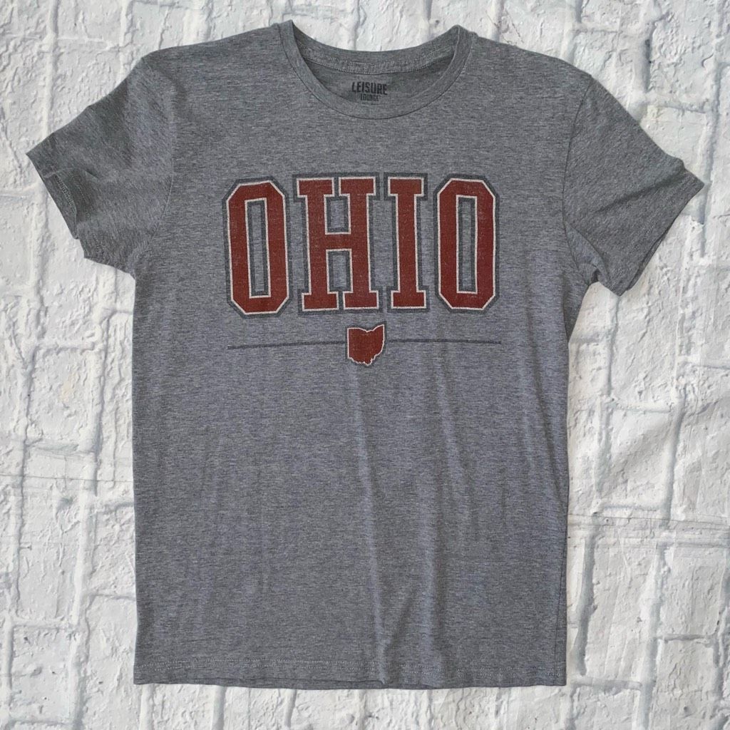 Other Leisure Lounge men S Crewneck short sleeve Ohio t-shirt grey Size US S / EU 44-46 / 1 - 1 Thumbnail