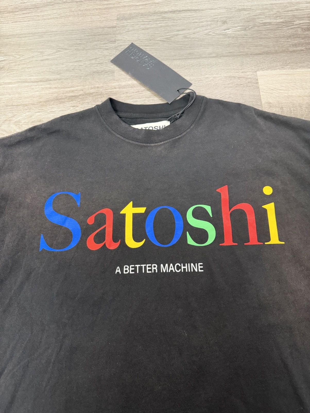 Satoshi Nakamoto Satoshi Nakamoto Search Engine Tee Black Size Large Size US L / EU 52-54 / 3 - 2 Thumbnail