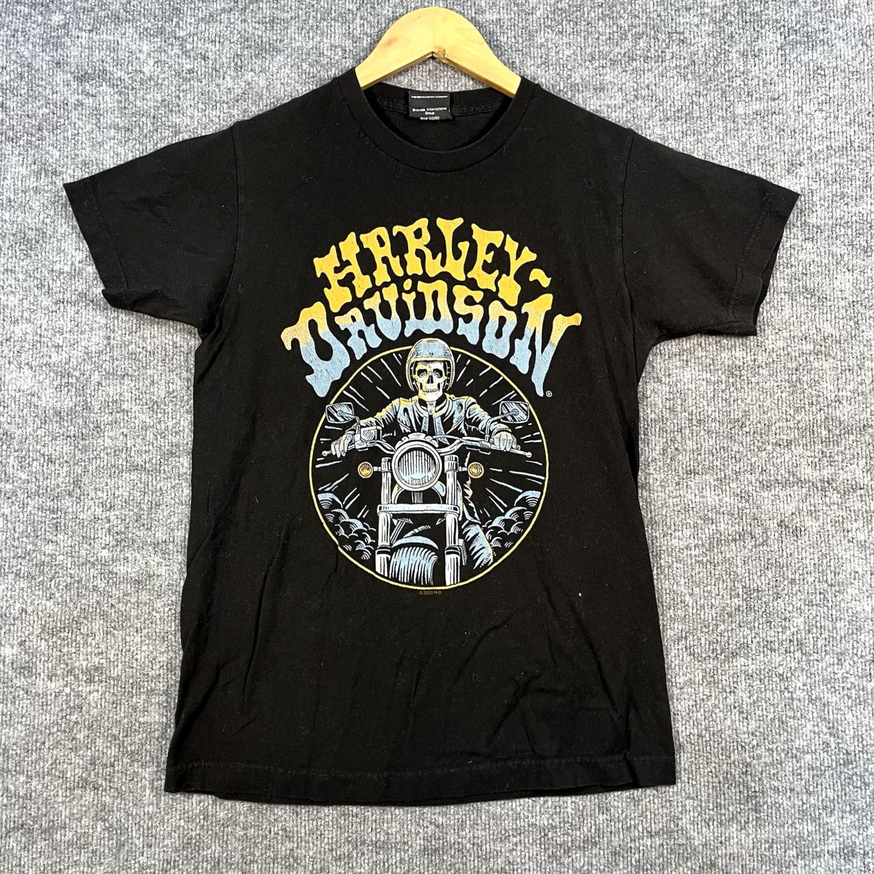 Harley Davidson Harley-Davidson Shirt Mens S Black Lynchburg Tennessee Skull Biker Graphic Size US S / EU 44-46 / 1 - 2 Thumbnail
