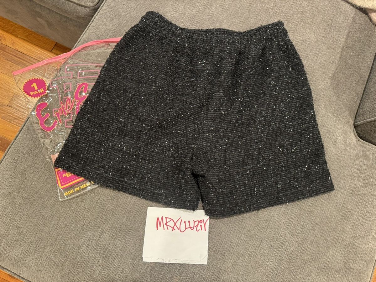 Eric Emanuel Eric Emanuel Boucle Short Black SS22 Large Size US 32 / EU 48 - 6 Thumbnail
