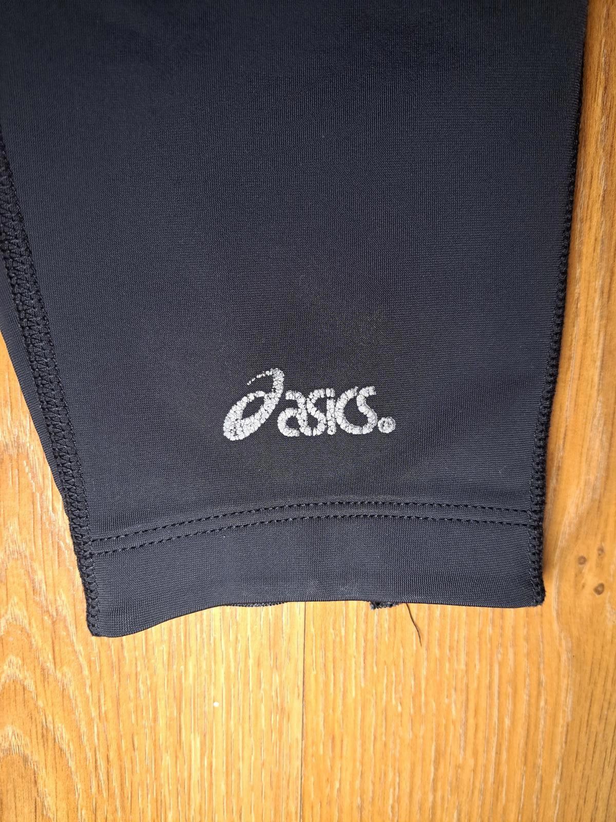 Asics Asics Leggings Womens Waist 24 Large Black Activewear Size 36" / US 14 / IT 50 - 2 Thumbnail