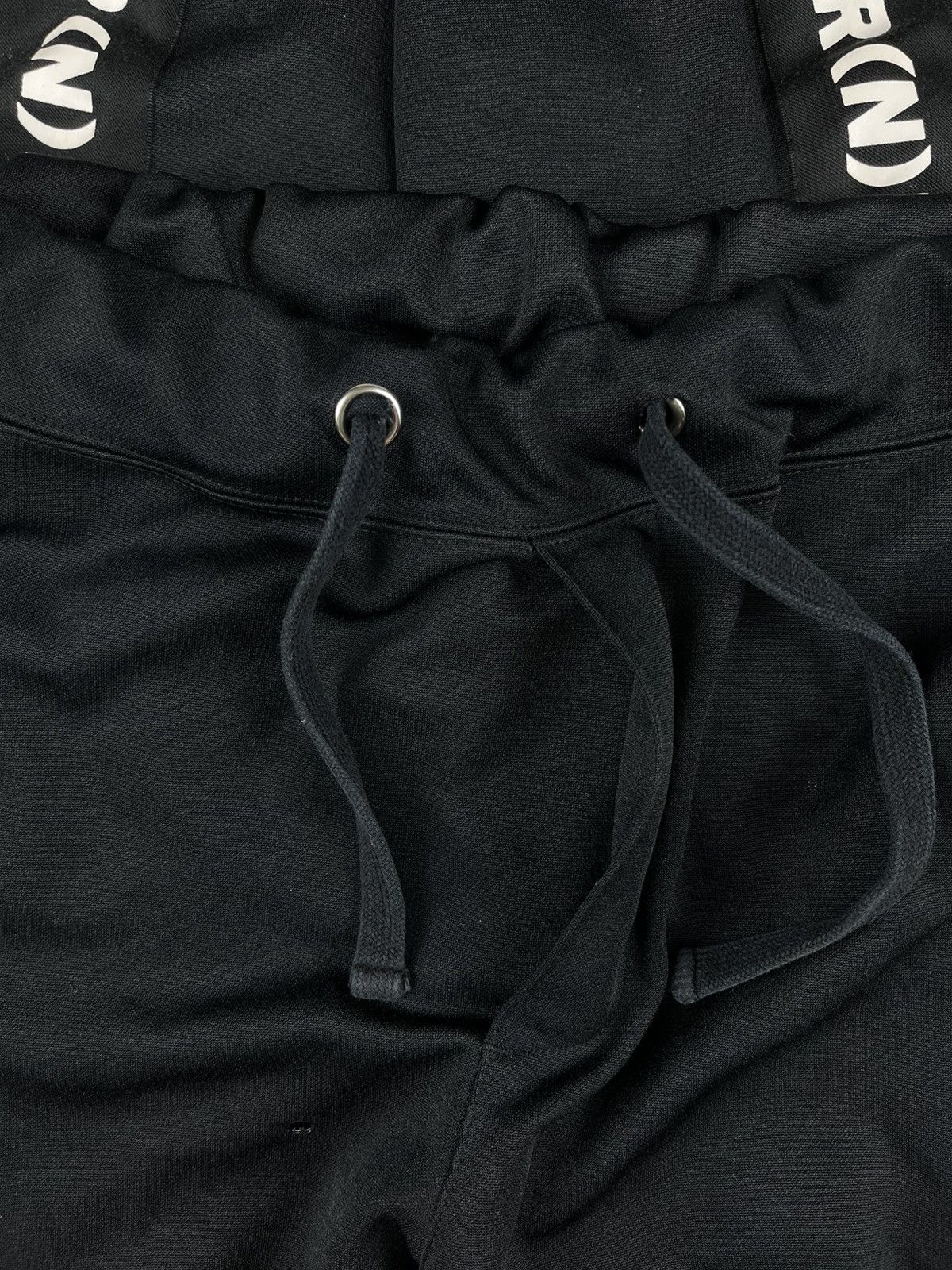 Number (N)ine Number (N)ine Logo Side Taped Tracksuit Sweatpants Black Size US 30 / EU 46 - 4 Thumbnail