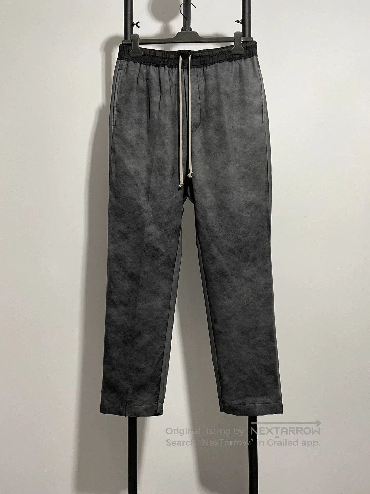 Rick Owens Rick Owens Black Silk Pants. Size US 26 / EU 42 - 1 Thumbnail