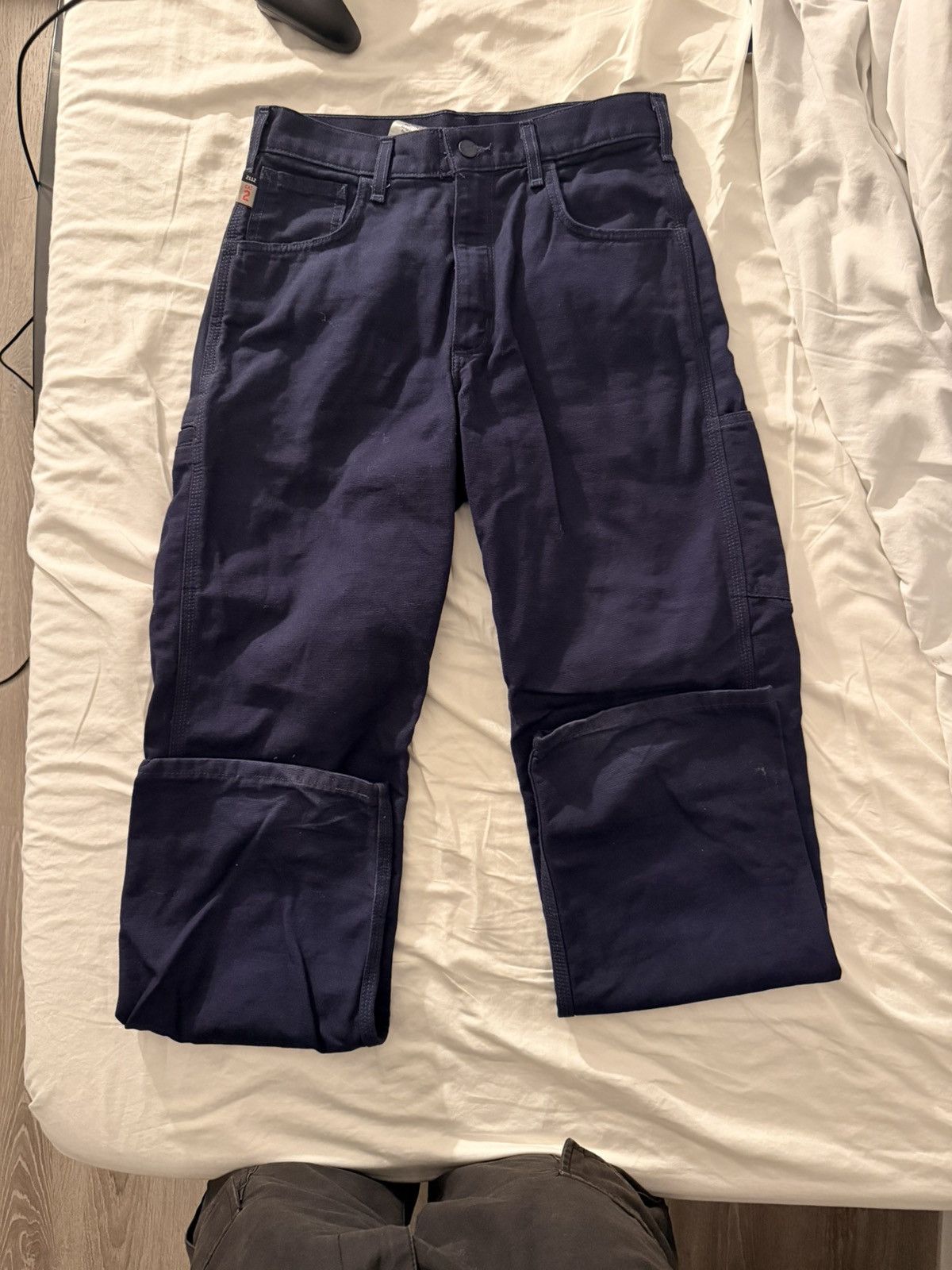 Carhartt Carhartt Work pants Blue 30x32 Size US 30 / EU 46 - 1 Thumbnail