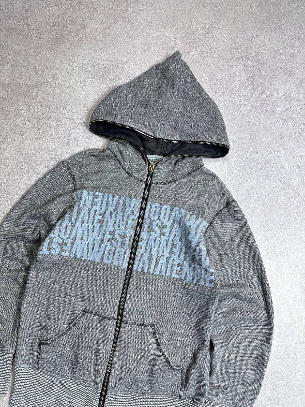 Vivienne Westwood Vintage Vivienne Westwood Avantgarde Luxury Zip Hoodie M Size US M / EU 48-50 / 2 - 2 Thumbnail