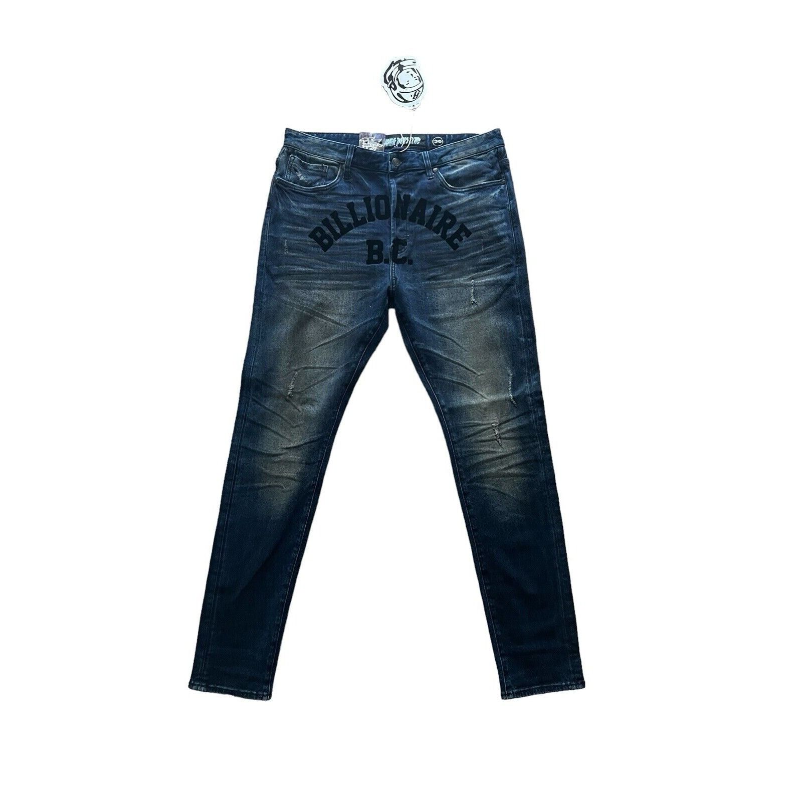 image of Billionaire Boys Club Slim Mens Jeans Blue Size 36/32