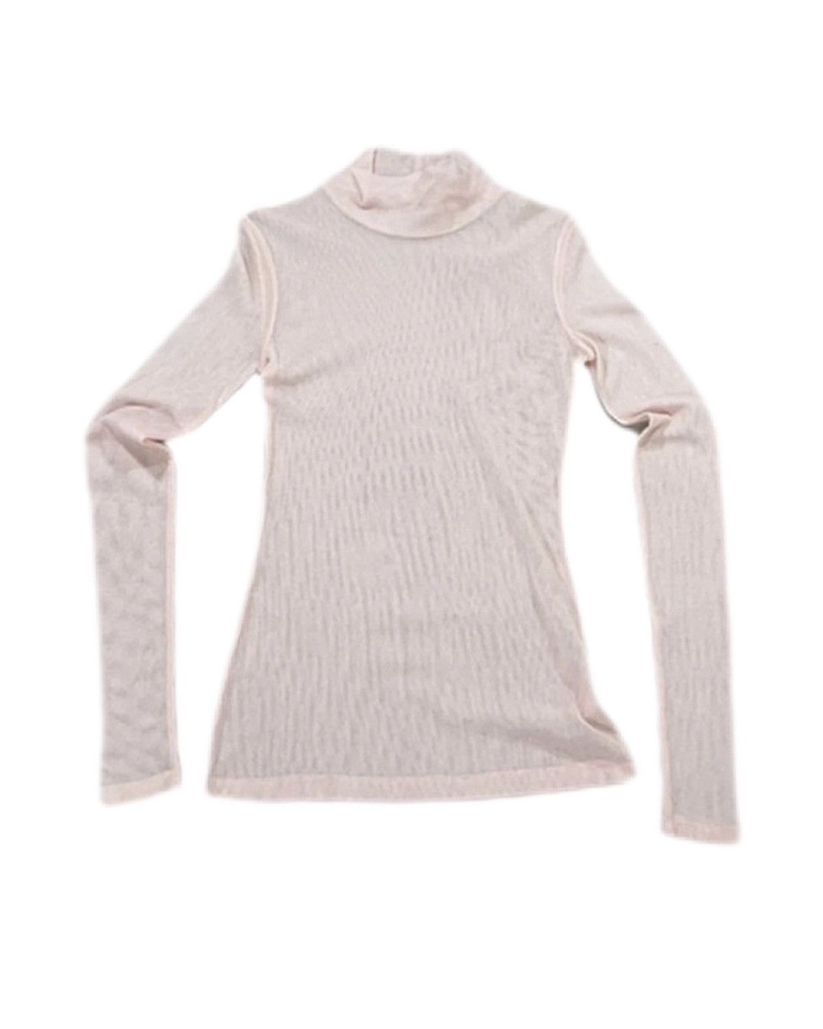 Helmut Lang Y2K 2000s Vintage Helmut Lang Nomcore pink Long sleeve top Size S / US 4 / IT 40 - 1 Thumbnail