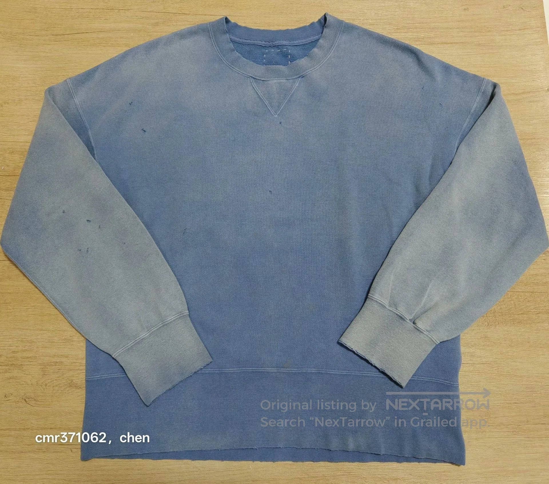 Visvim VISVIM 23SS COURT SWEAT L/S CRASH. Size US XL / EU 56 / 4 - 1 Thumbnail