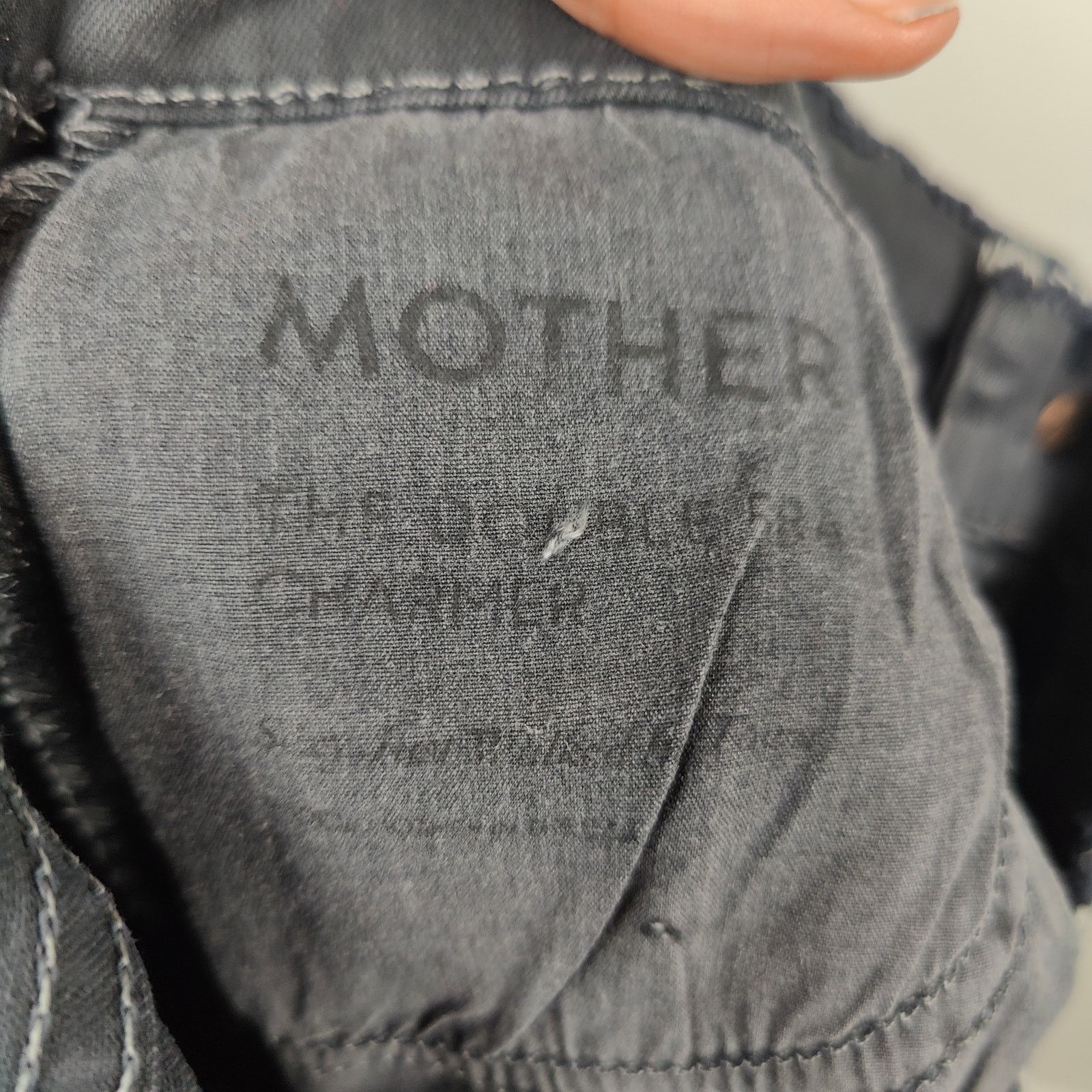 MOTHER Mother The Double Fray Jeans Womens 24 Sexy Just Walked Size 24" / US 00 / IT 34 - 8 Thumbnail