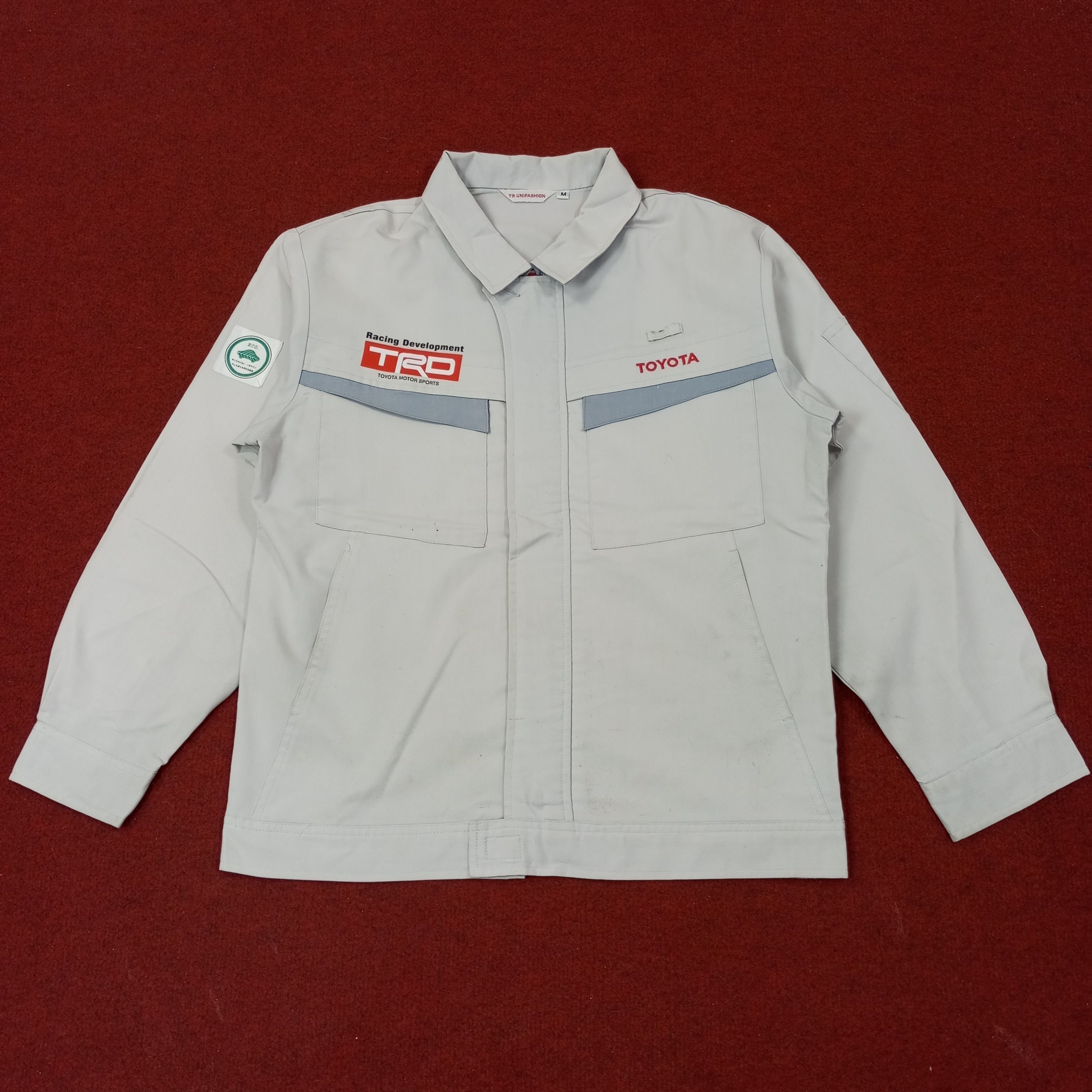 Japanese Brand TRD Toyota Motorsports Racing Custom Jacket c243n33 Size US S / EU 44-46 / 1 - 3 Thumbnail