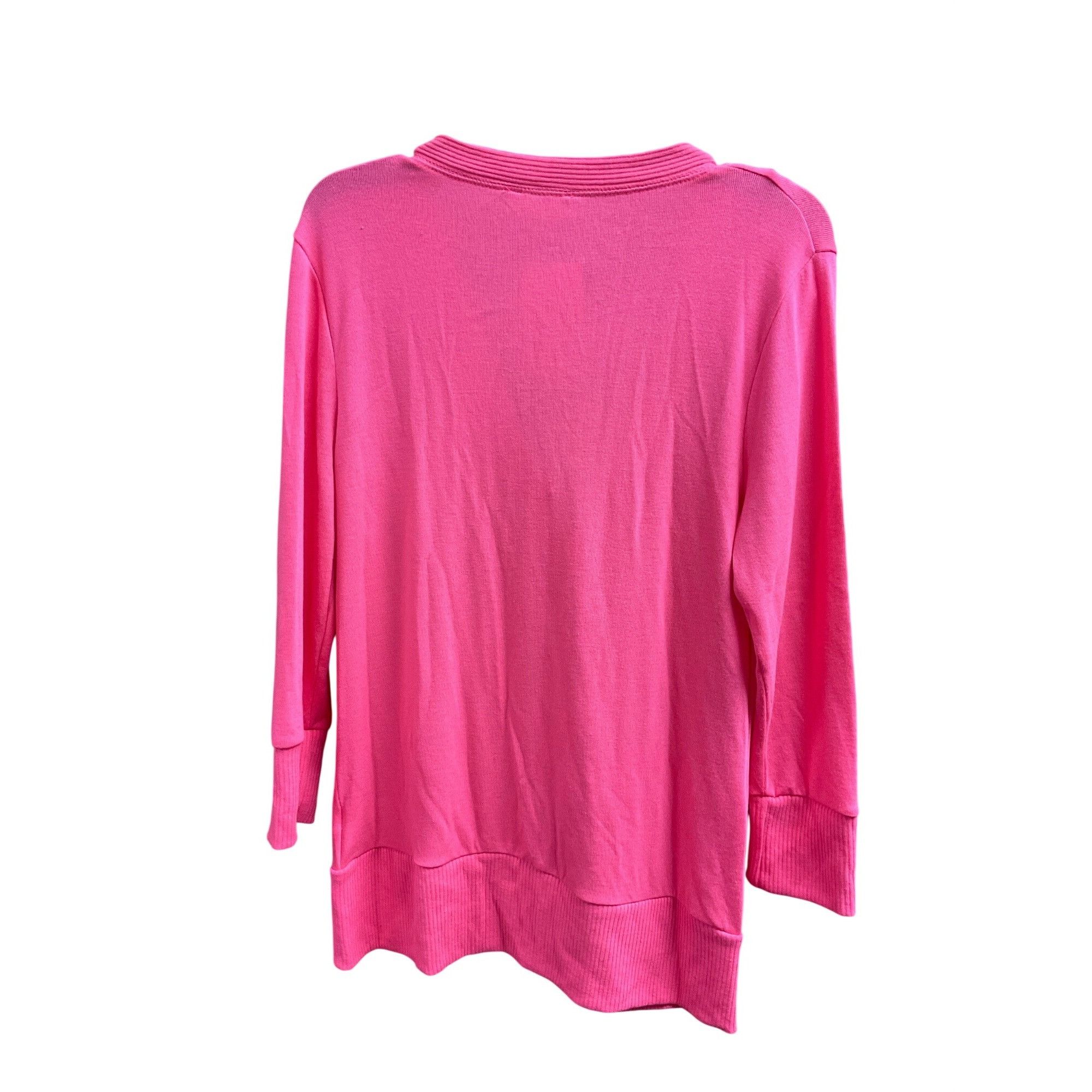Other Zenana Womens Coral Pink Button-Front Cardigan XL Lightweigh Size XL / US 12-14 / IT 48-50 - 5 Thumbnail