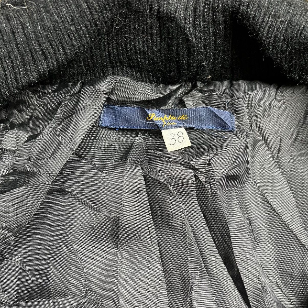 If Six Was Nine 2000s Simplicite - Fur Raccoon Hoodie Wool Cargo Jacket Size US M / EU 48-50 / 2 - 10 Thumbnail