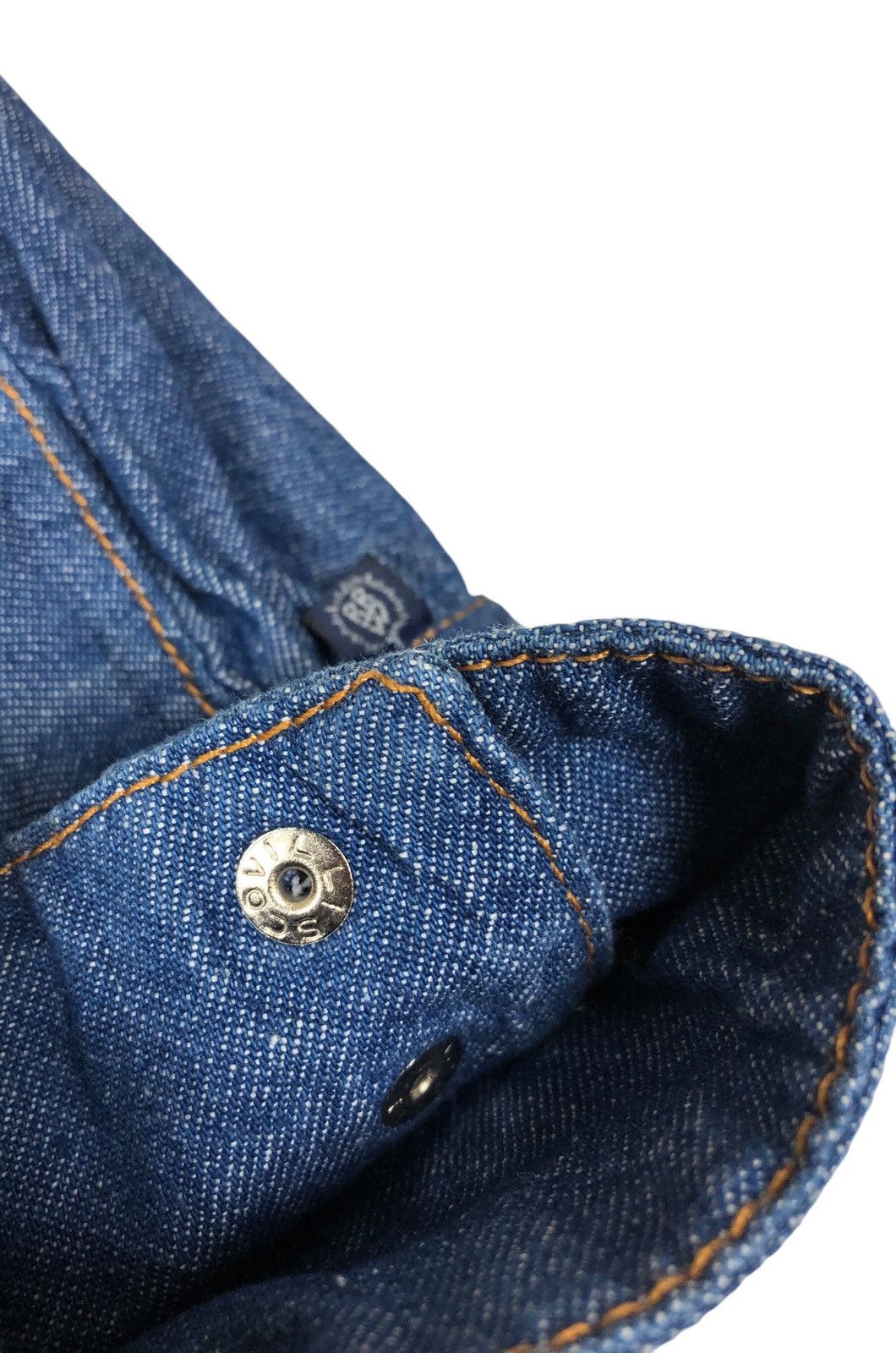 Rockmount Ranch Wear Vintage Rockmount Ranch Wear TruWest Snap Button Denim Shirt Size US L / EU 52-54 / 3 - 10 Thumbnail