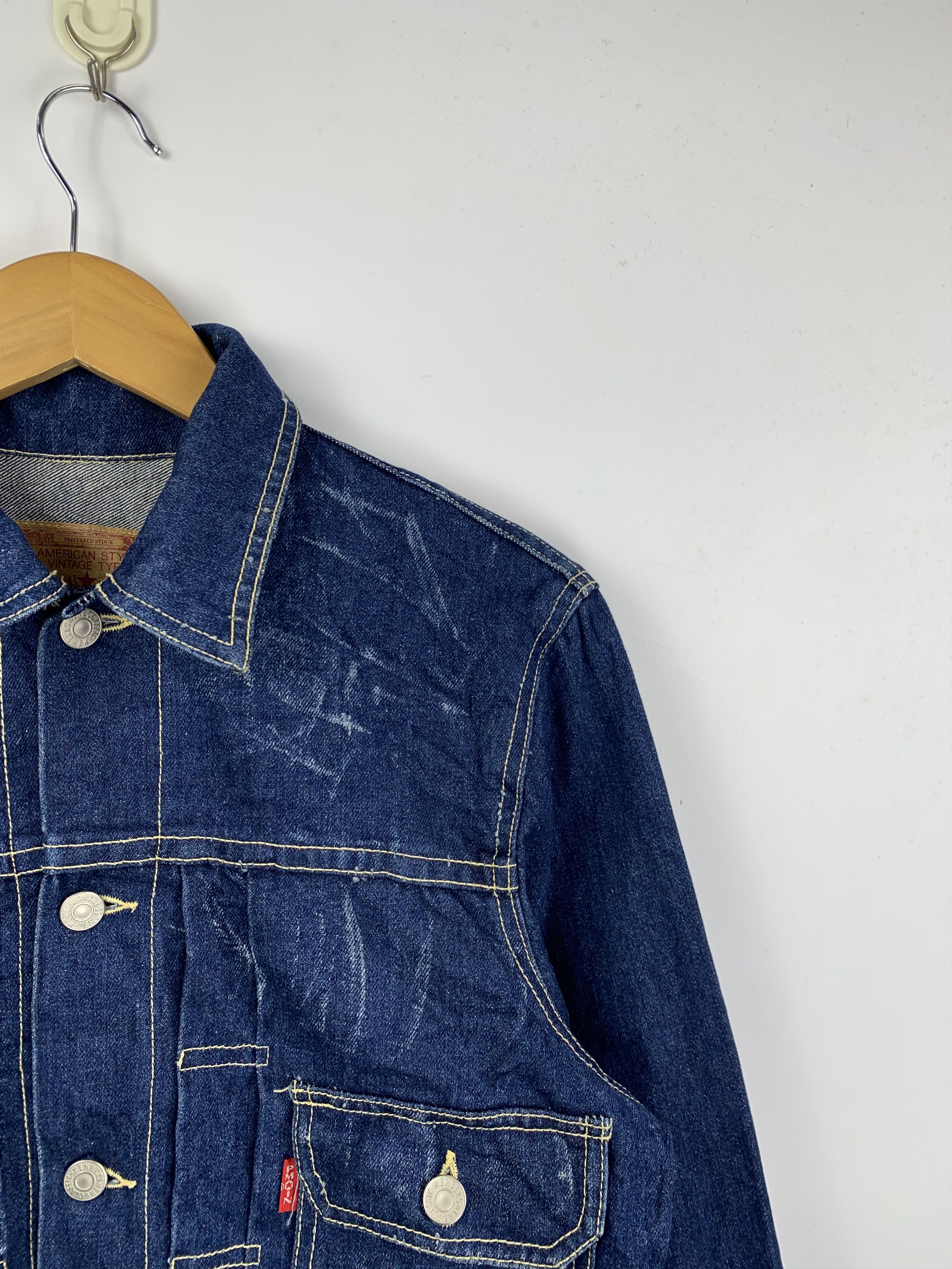 Vintage Vintage American Style Unisex Denim Jacket Size US XS / EU 42 / 0 - 3 Thumbnail