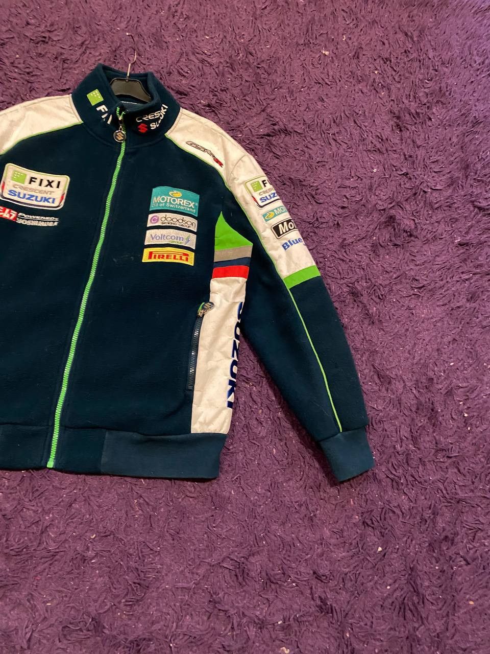 Vintage Y2K Sweatshirt SUZUKi Superbike team vintage motorex Size US XS / EU 42 / 0 - 7 Thumbnail
