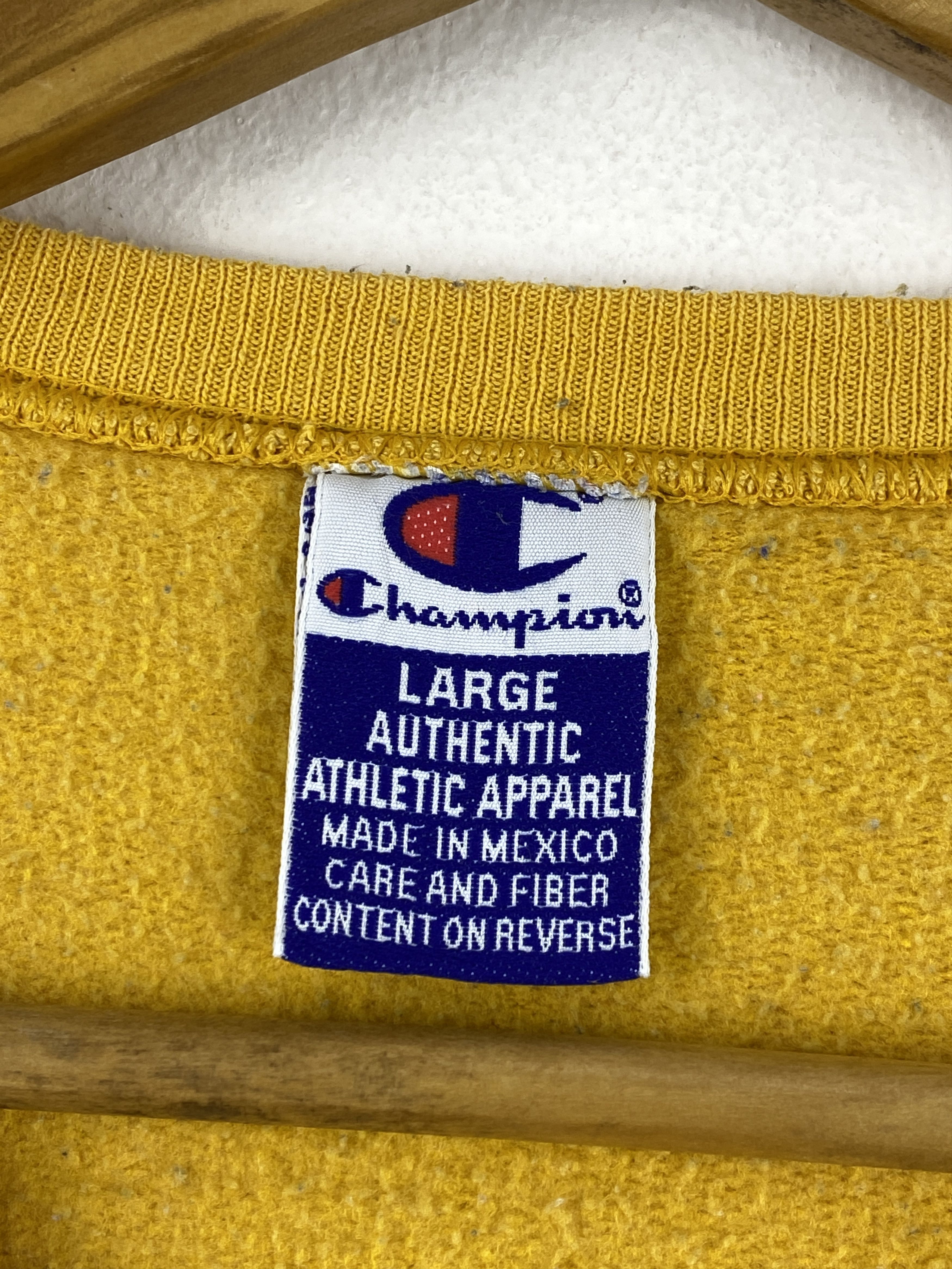 Champion Vintage 90s Champion Crewneck Pullover Sweatshirt SH0497 Size US L / EU 52-54 / 3 - 5 Thumbnail