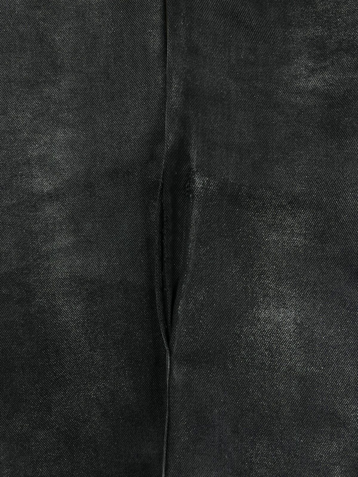 Helmut Lang SS99 Helmut Lang Wax Coated Denim Jeans Thrashed Size US 31 - 10 Thumbnail