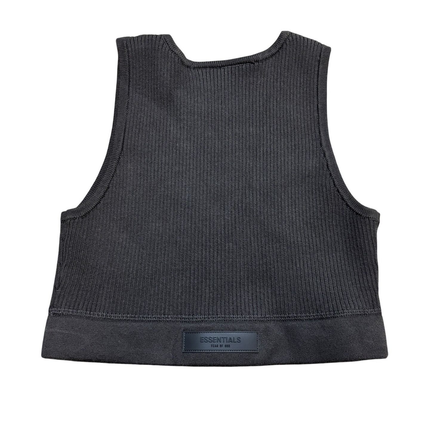 Essentials × Fear of God Fear of God Essentials Knit Rib Seal Sports Crop Tank Small Size S / US 4 / IT 40 - 1 Thumbnail