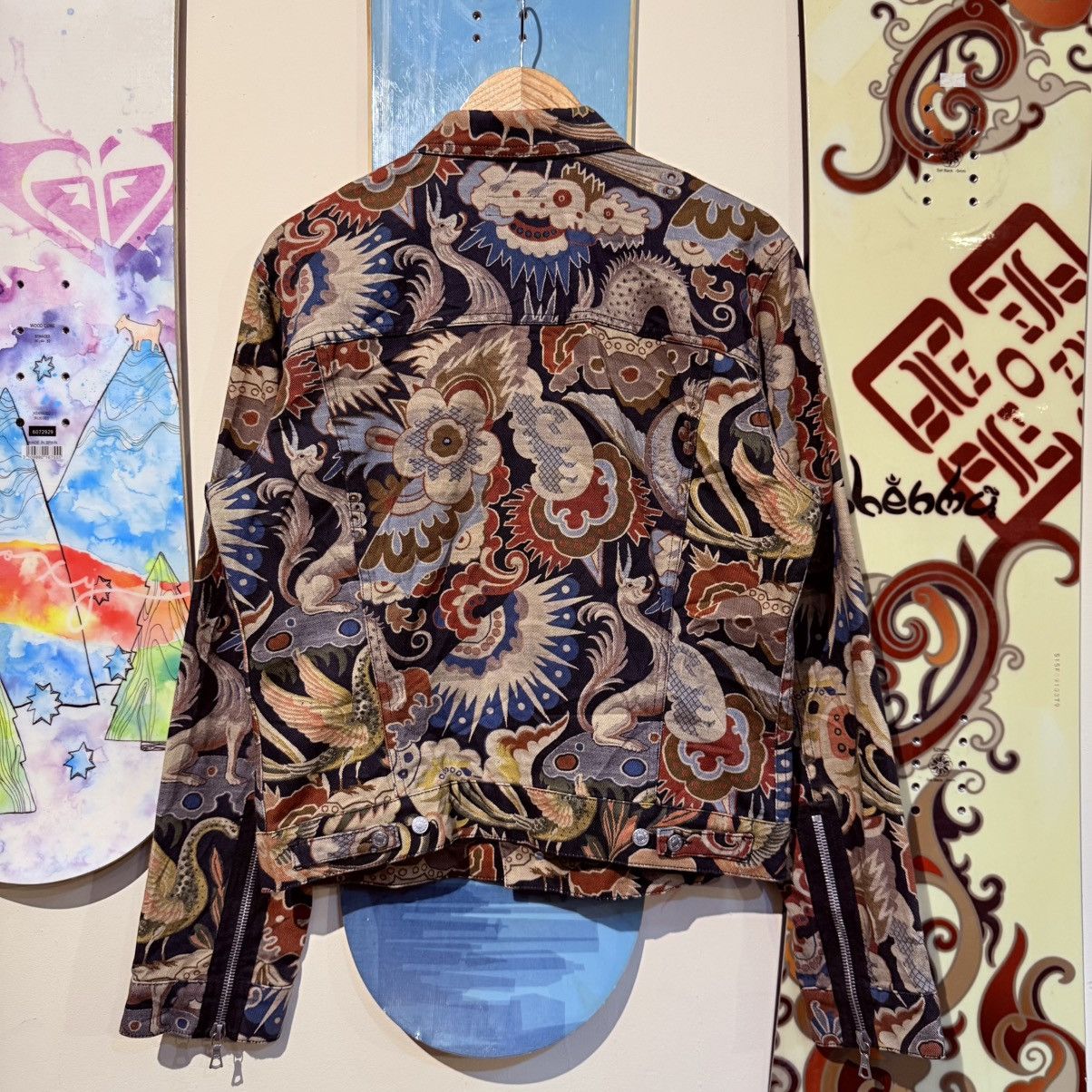 Dries Van Noten Dries Van Noten Floral Denim Jacket SS14 Size US L / EU 52-54 / 3 - 2 Thumbnail