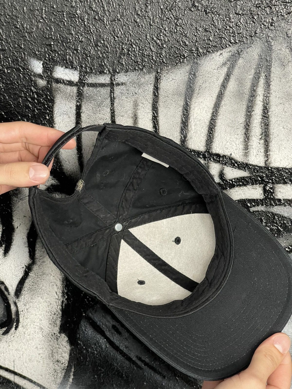Quiksilver Quiksilver Y2K Surf Style Vintage Black Baseball Cap One Sized Fits Size ONE SIZE - 8 Thumbnail