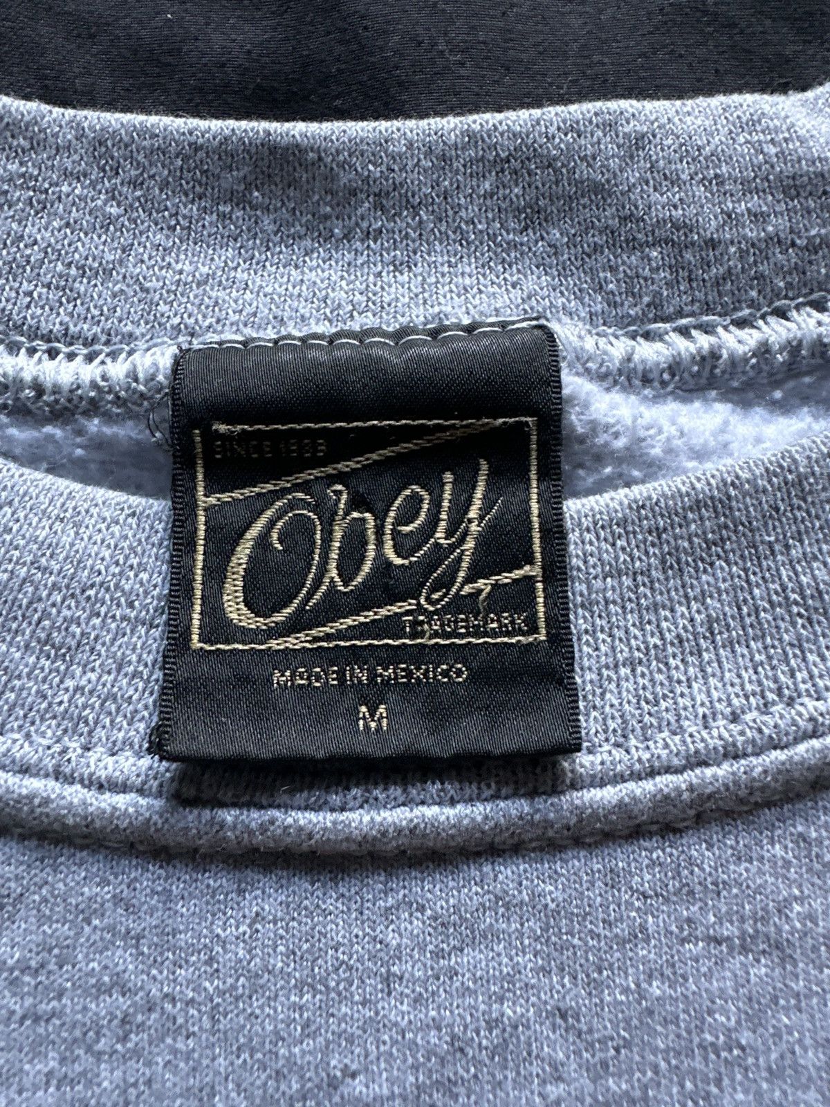 Obey vintage obey sweatshirt Size US M / EU 48-50 / 2 - 2 Thumbnail