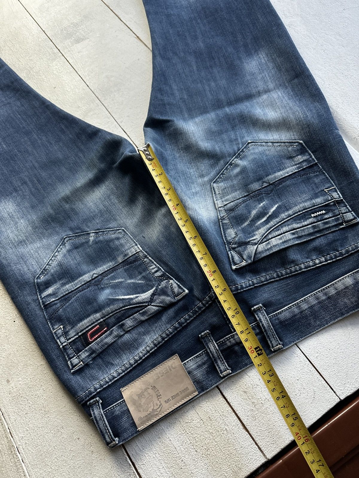 Diesel 🚨 RARE DIESEL MEN DENIM JEANS AVANT GARDE IFSIXWASNINE Y2K Size US 32 / EU 48 - 17 Thumbnail
