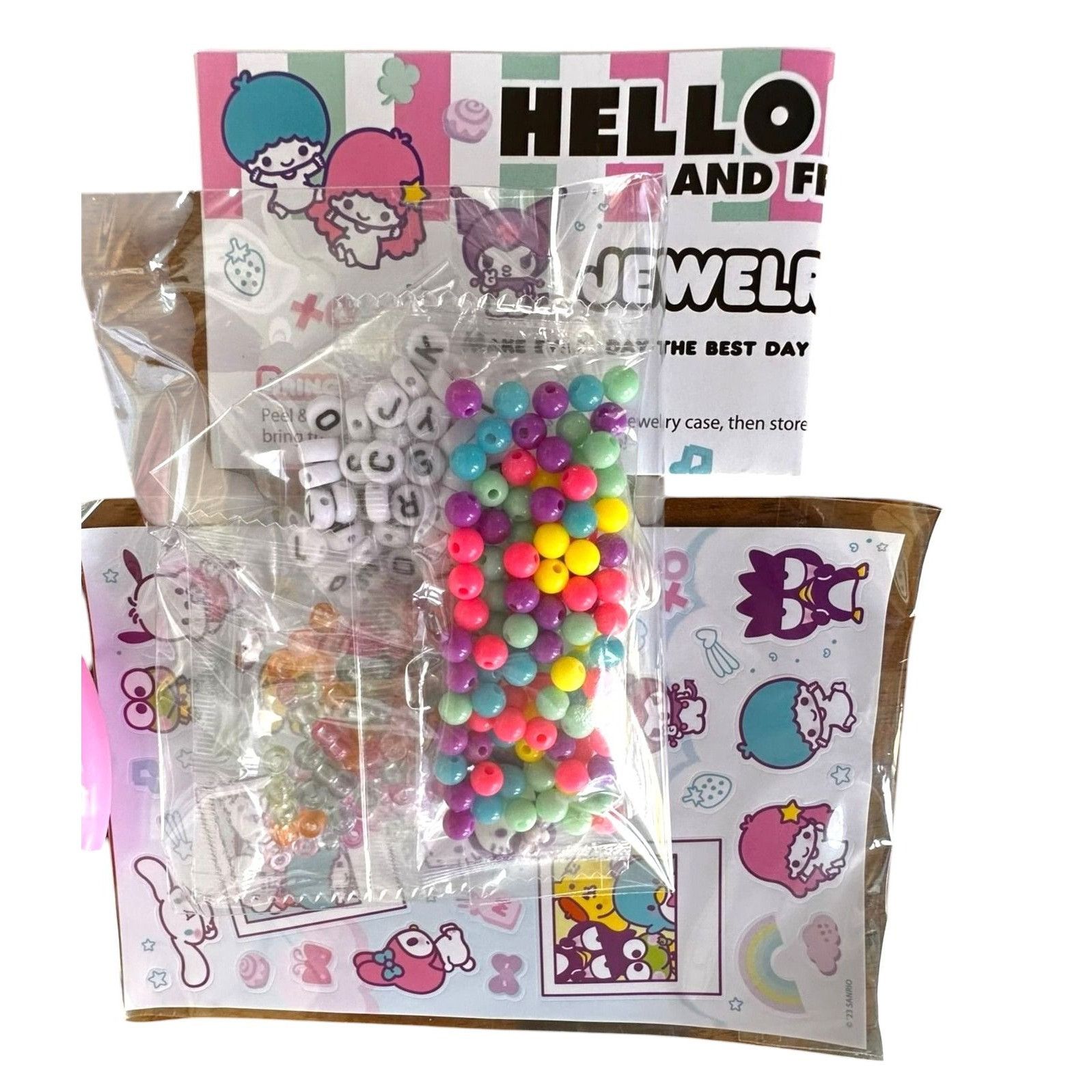 Japanese Brand New Sanrio Hello Kitty Pink Jewelry Case With Acessories Cra Size ONE SIZE - 7 Thumbnail