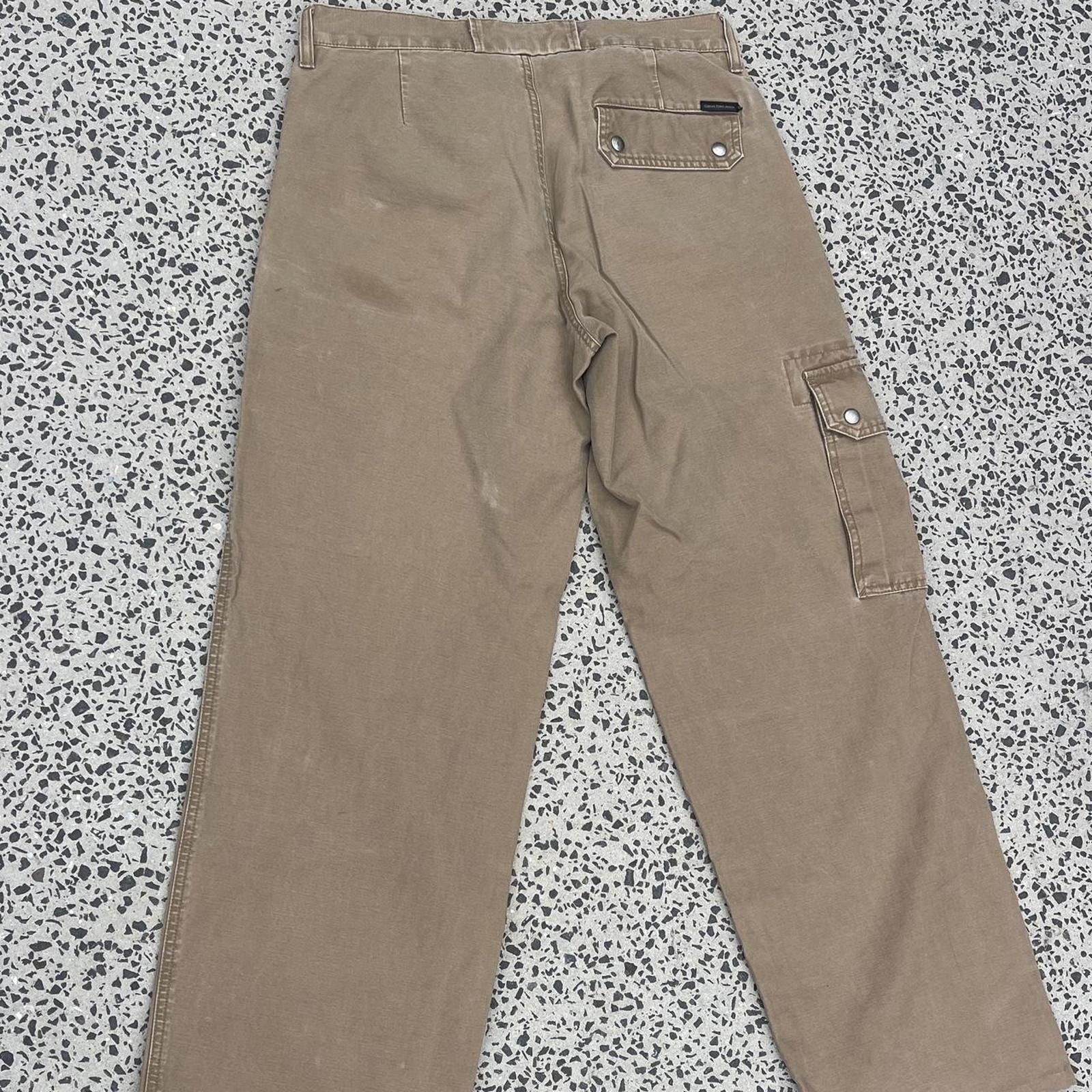 Calvin Klein Baggy Calvin Klein Cargo Pants 👖 Size US 32 / EU 48 - 6 Thumbnail