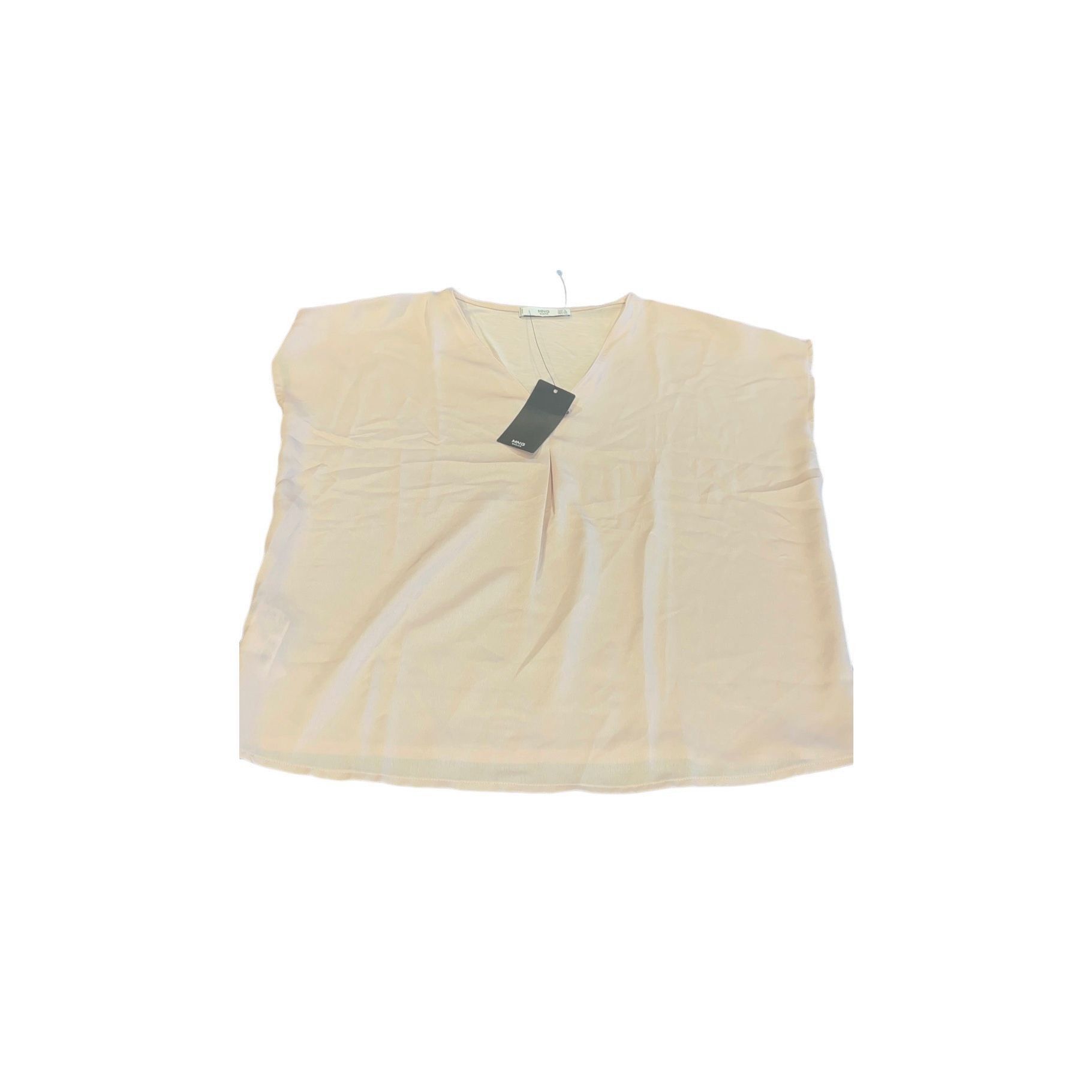 Mango MNG Mango classic Satin Pink top Size S / US 4 / IT 40 - 2 Thumbnail