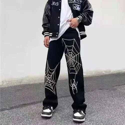 Japanese Brand × Vintage punk pants with web Size US 30 / EU 46 - 2 Thumbnail