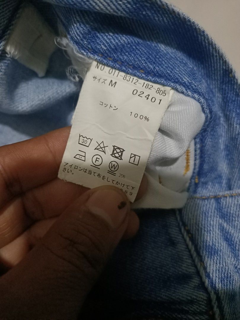 Designer × Japanese Brand Alicia pageboy baggy jeans wide leg Size US 30 / EU 46 - 7 Thumbnail
