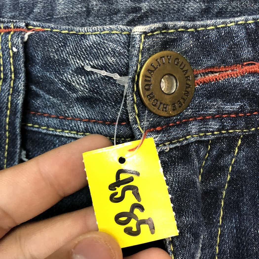 Japanese Brand DL Casse Jeans Blue distressed Denim Pants #4585 Size US 29 - 11 Thumbnail