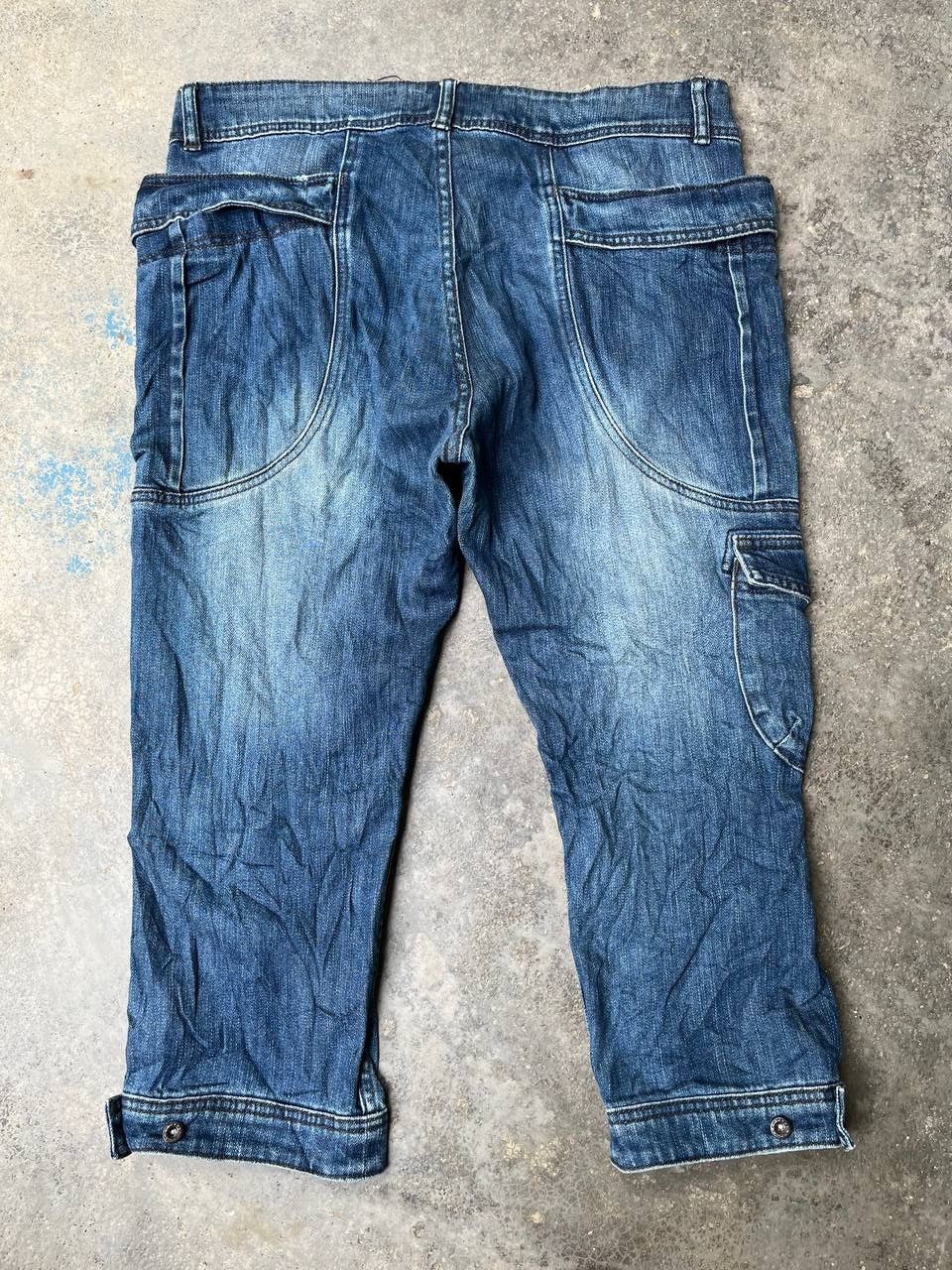 Japanese Brand AUDIENCE JAPANESE BRAND SHORTS JEANS RARE STYLE Size US 36 / EU 52 - 4 Thumbnail