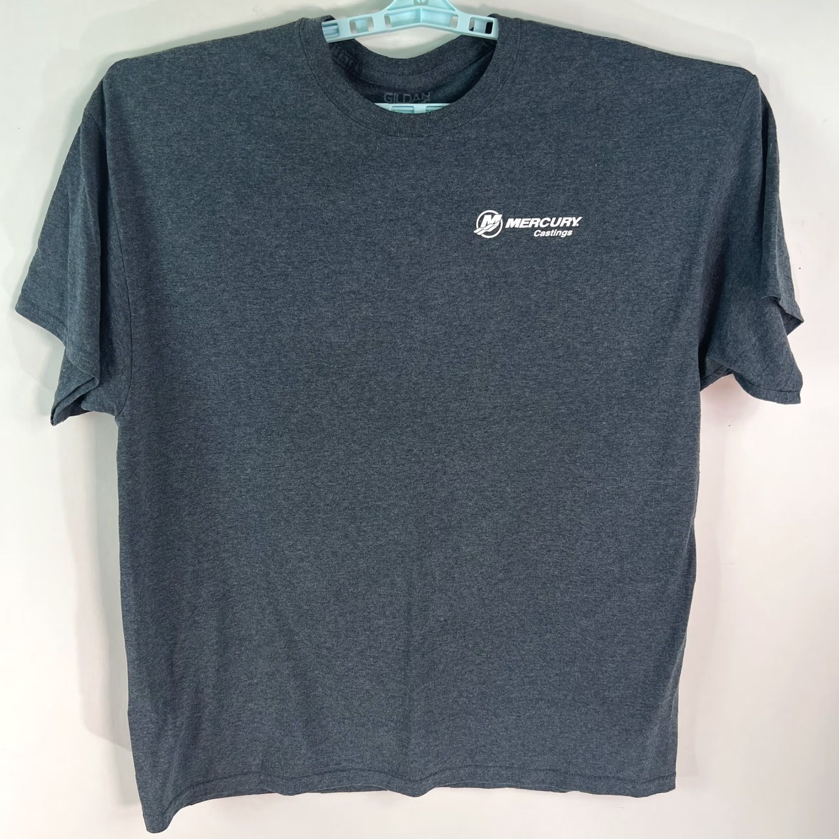 Gildan Gildan Mens Gray Graphic T Shirt XL Crew Neck Short Sleeve Regular Classic Size US XL / EU 56 / 4 - 3 Thumbnail