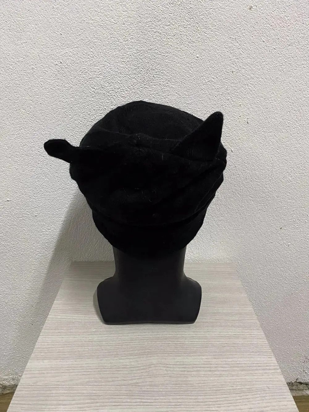 H&M H&M Meow SpellOut Bunny Horn Beanie Hat Size ONE SIZE - 5 Thumbnail